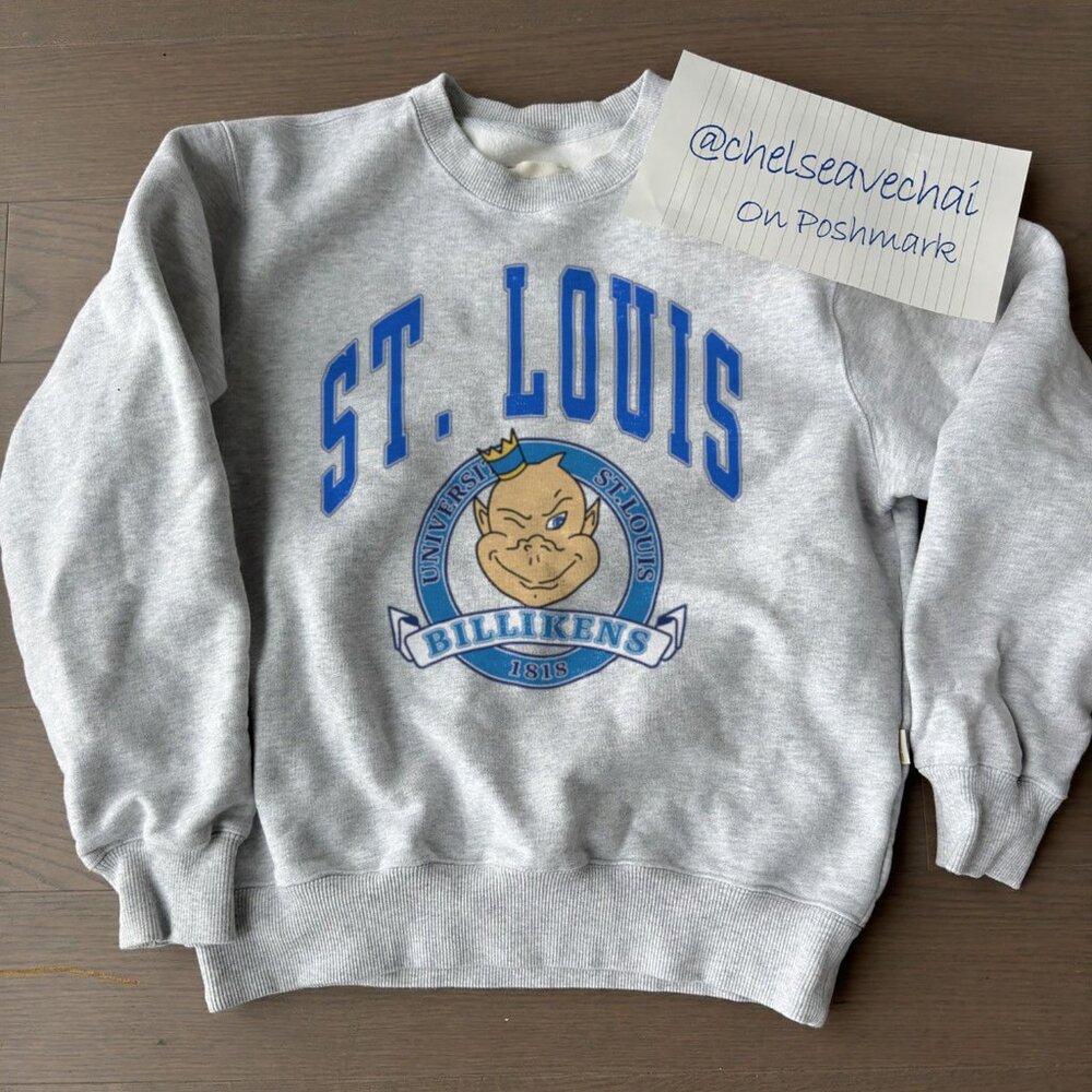 Vintage Saint Louis University Billikens Sweatshirt, St Louis University Shirt